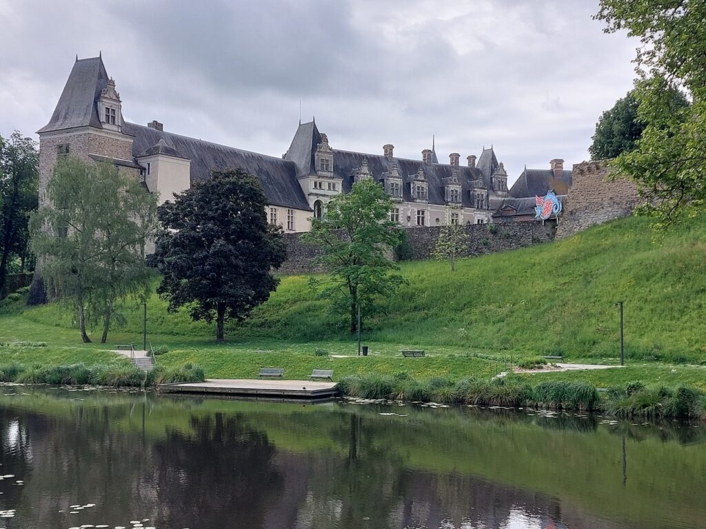 Le château de Châteaubriant.