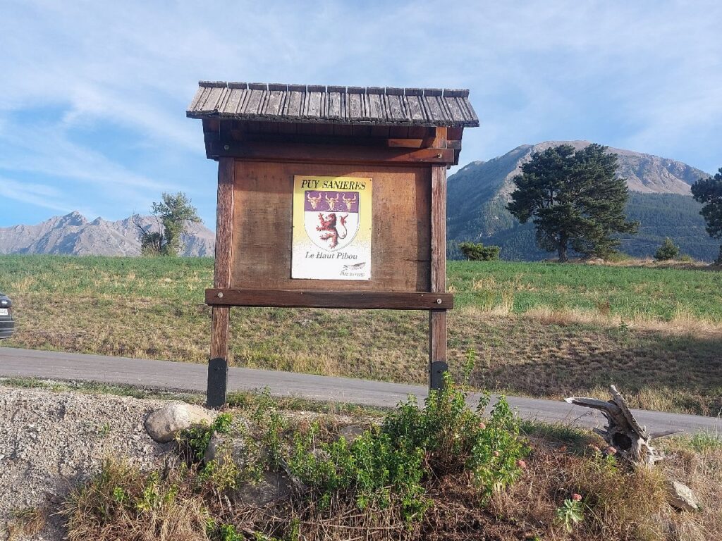 Le sommet de ma route, le Haut Pibou à Puy Sanieres.